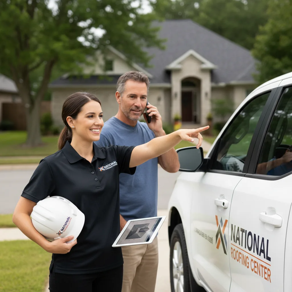 National Roofing Center customer support in Chase